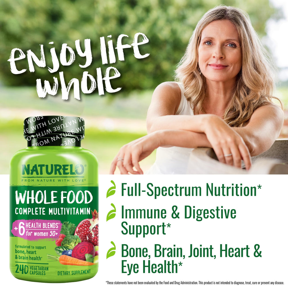 Naturelo chelated minerals (selenium, zinc) for better mineral absorption and utilization.