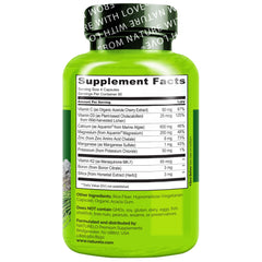 Naturelo daily-use capsules close-up for a plant-based routine