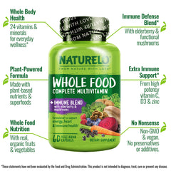 Naturelo elderberry extract highlighted with immune-friendly berries.