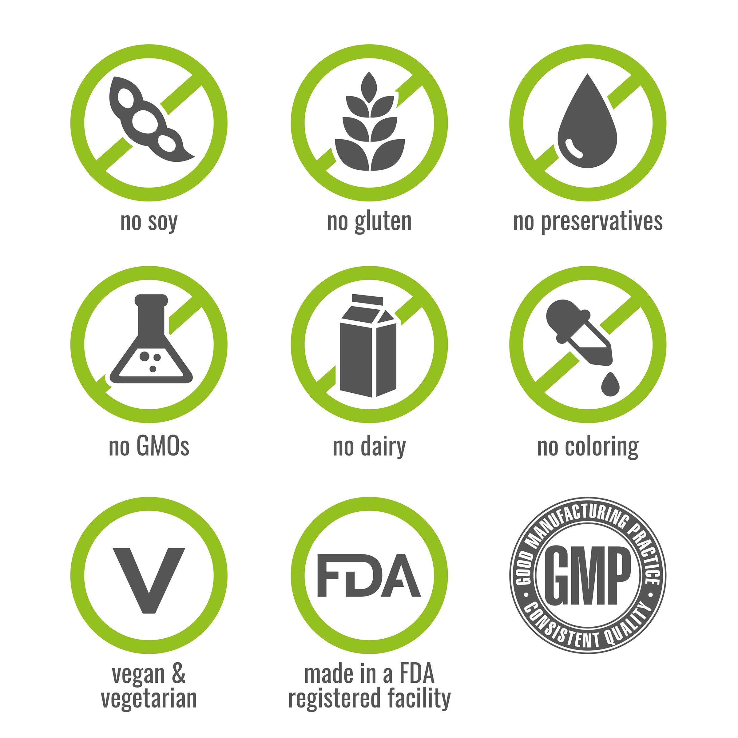 NATURELO iodine from kelp feature emphasizes mineral support for growing kids.