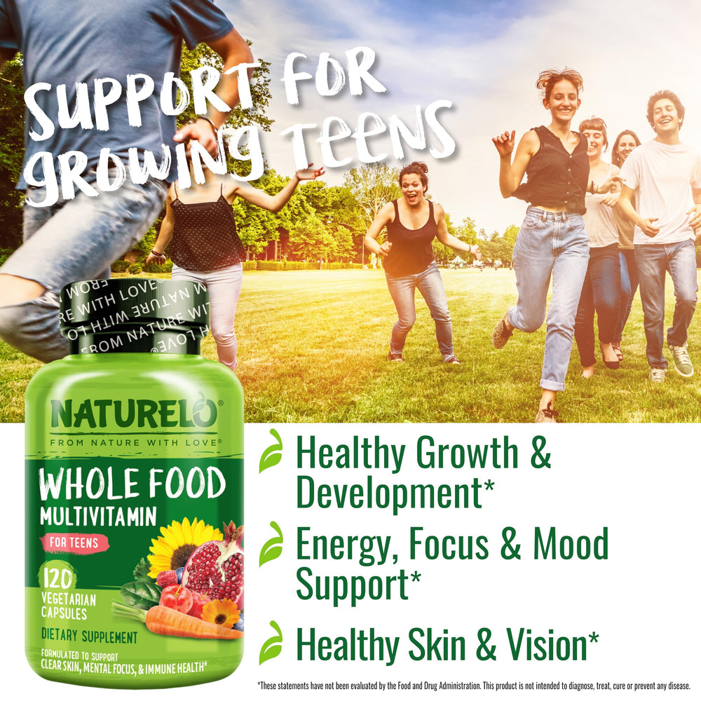 Naturelo marine minerals illustrate calcium and magnesium support for growth.