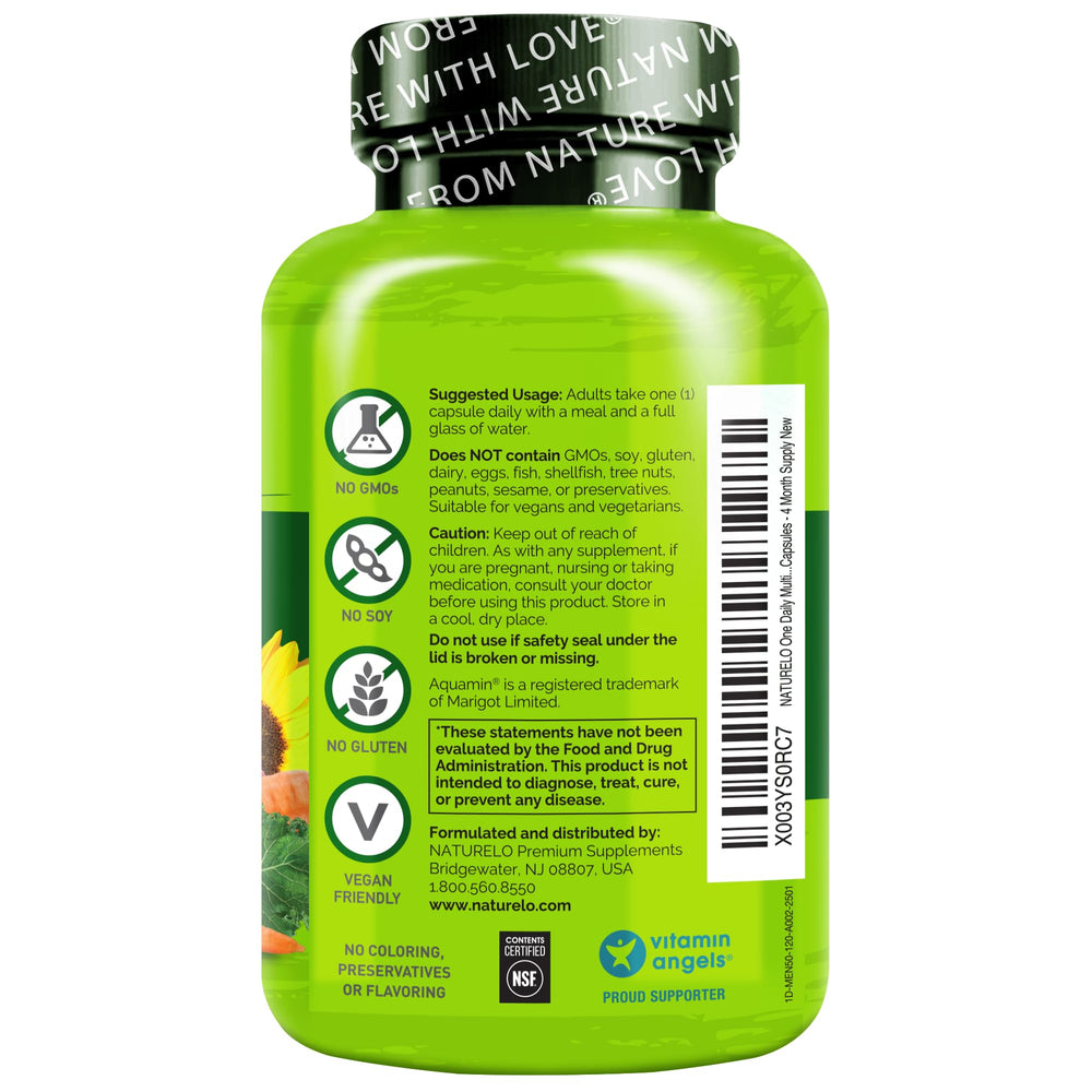 Naturelo Men's Multivitamins daily use visual on home desk setup