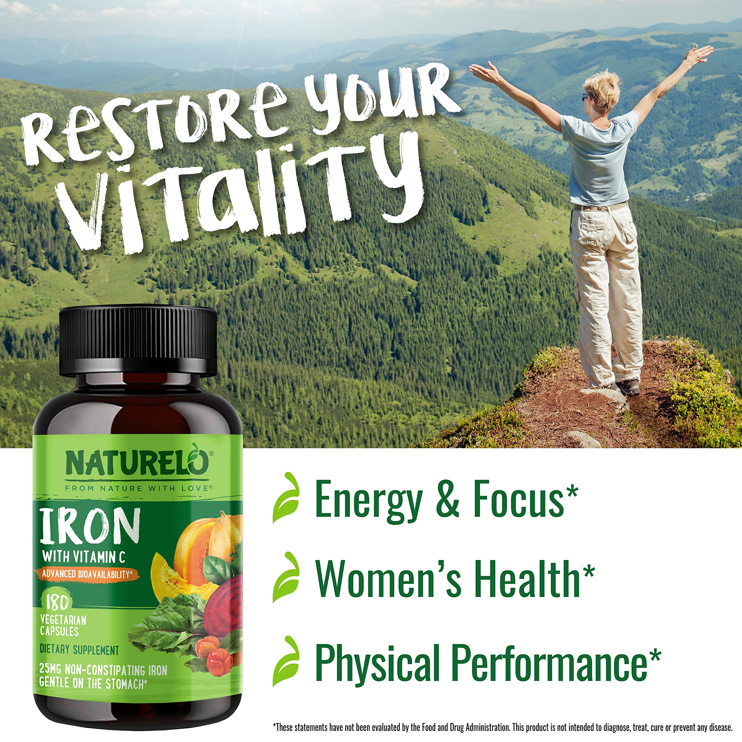 Naturelo mini capsules arranged for easy daily supplementation