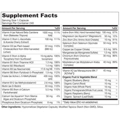 Naturelo Organic fruits and vegetables emphasize whole foods used for daily nutrition.