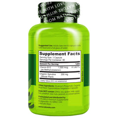 Naturelo pack of 2 b12 supplements signals value and convenience