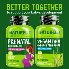 Naturelo Prenatal nutrition facts provide key ingredients like choline and iodine.