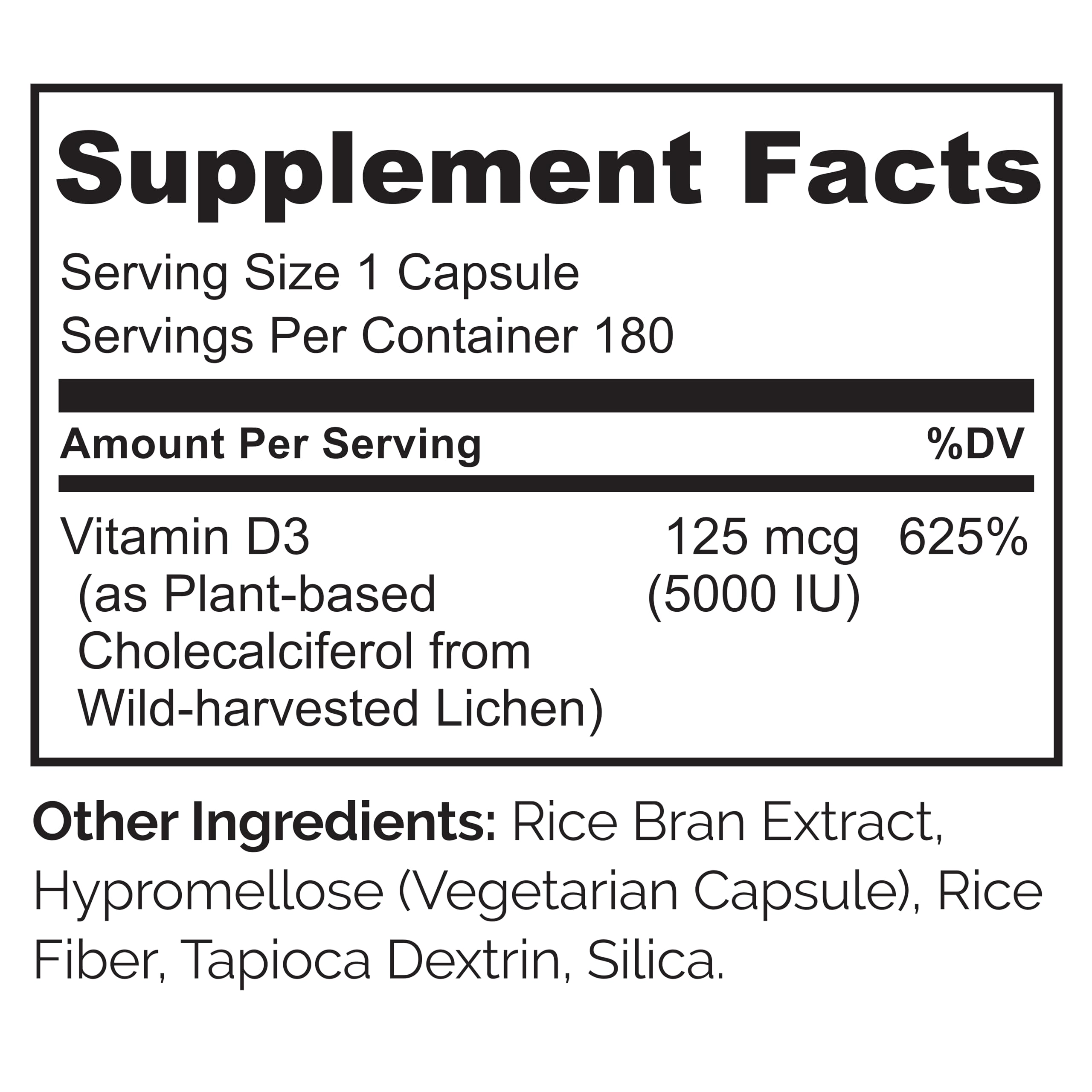 Non-GMO Naturelo D3 product on display with transparent ingredient sourcing.