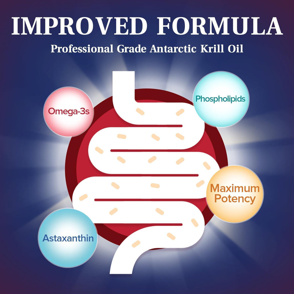 NatureMyst Antarctic Krill Oil label highlighting omega-3 content