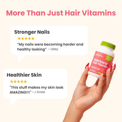 Naturenetics HairAnew vegan badge on the box