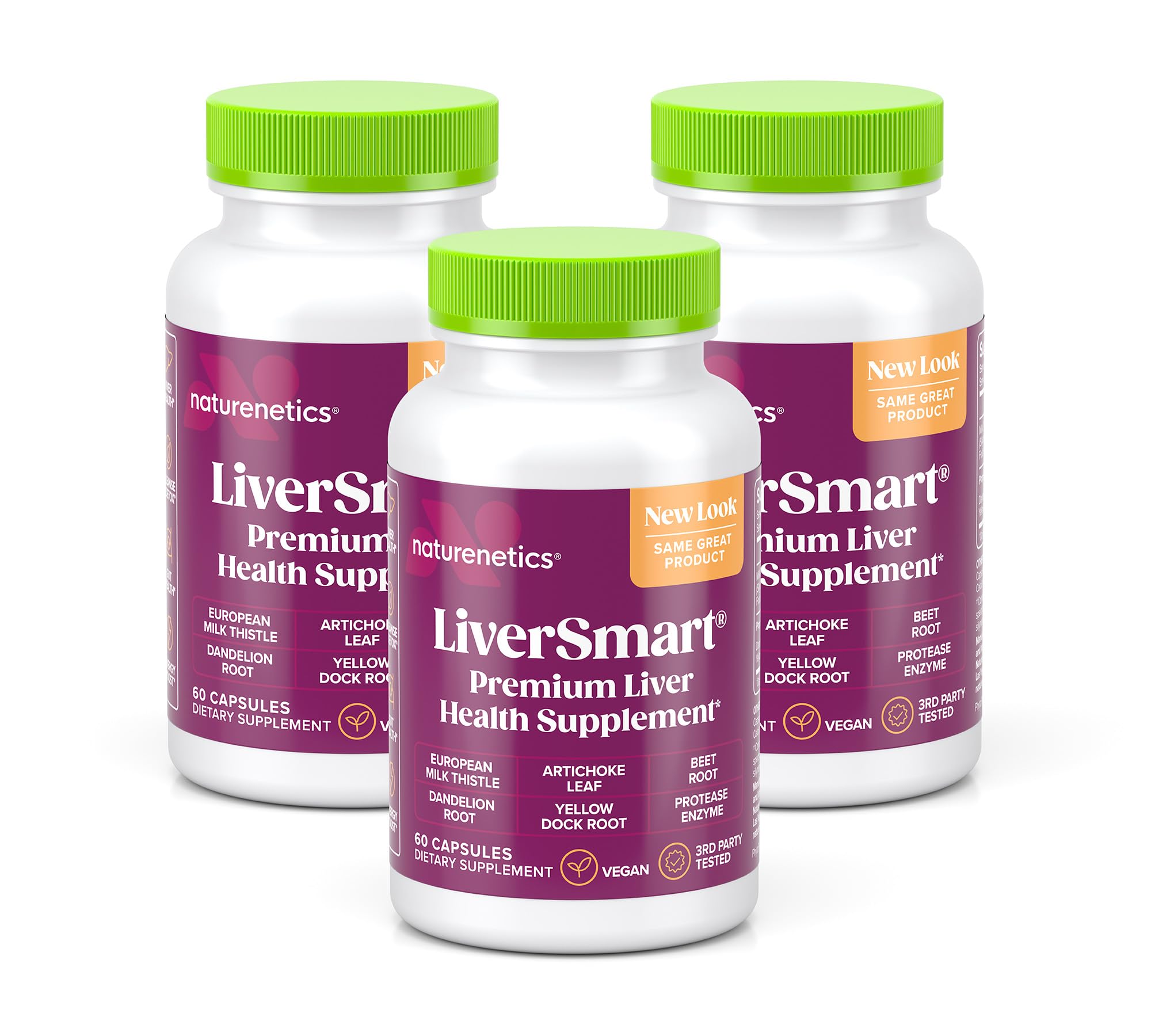 Naturenetics Milk Thistle Liver Cleanse bottle supports daily wellness.