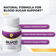 Nature's NutriWave GlucoShield Pro capsules inside, easy-to-take formula for daily routines.