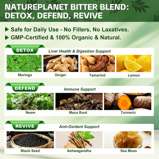NaturePlanet Soursop Bitters Drops dropper allows quick, on-the-go dosing.