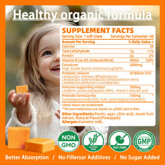 Natures Aid Colostrum Chews grass-fed sourcing highlight ethical dairy origin.