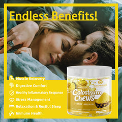 Natures Aid Pineapple Flavored Colostrum Chews supporting skin and hair vitality
