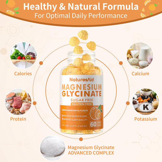 Gummies pour shot showing convenient on-the-go magnesium support for mood and sleep.