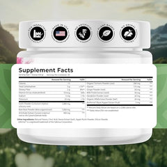 Nature's Blast Liver 360 powder scoop for convenient daily mixing.