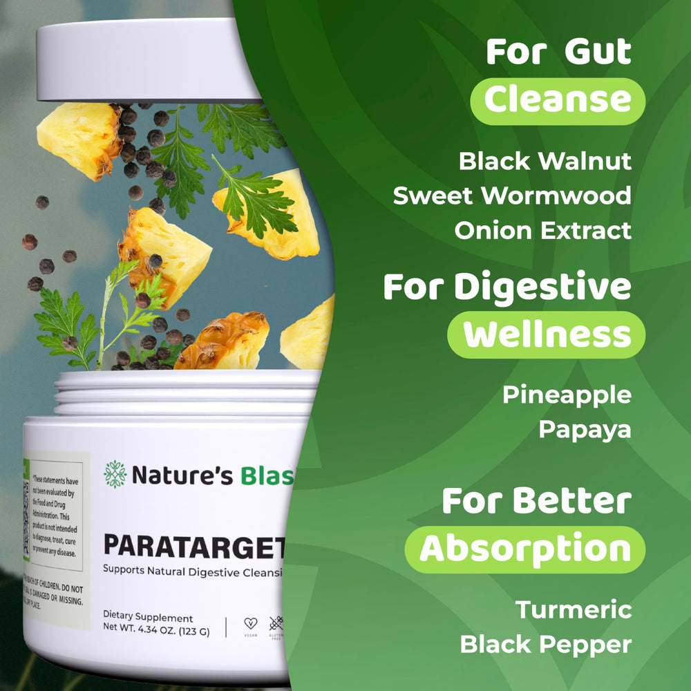 Black walnut hull powder ingredient of ParaTarget