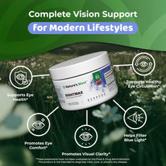 SightMax mixed with water reveals Berry Rush flavor and smooth texture.