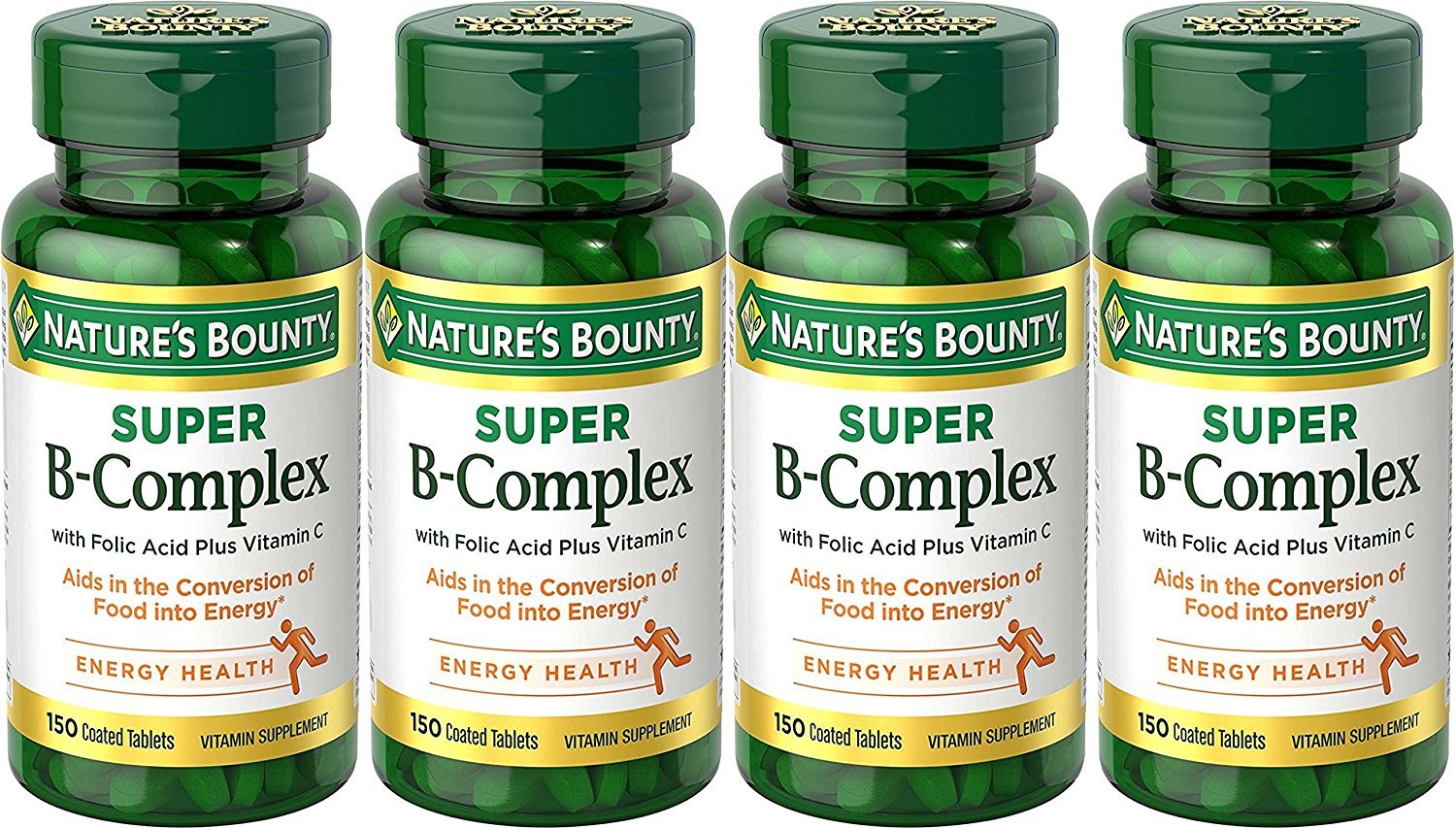 Nature's Bounty B-Complex tablets for daily energy support and immune function