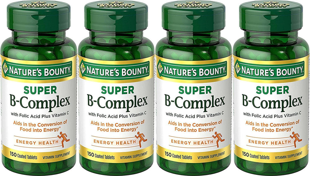 Nature's Bounty B-Complex tablets for daily energy support and immune function