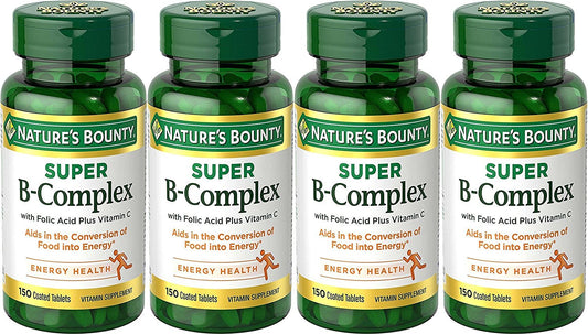 Nature's Bounty B-Complex tablets for daily energy support and immune function
