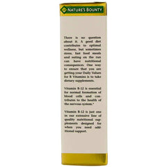 Sublingual drops from Nature's Bounty for convenient intake
