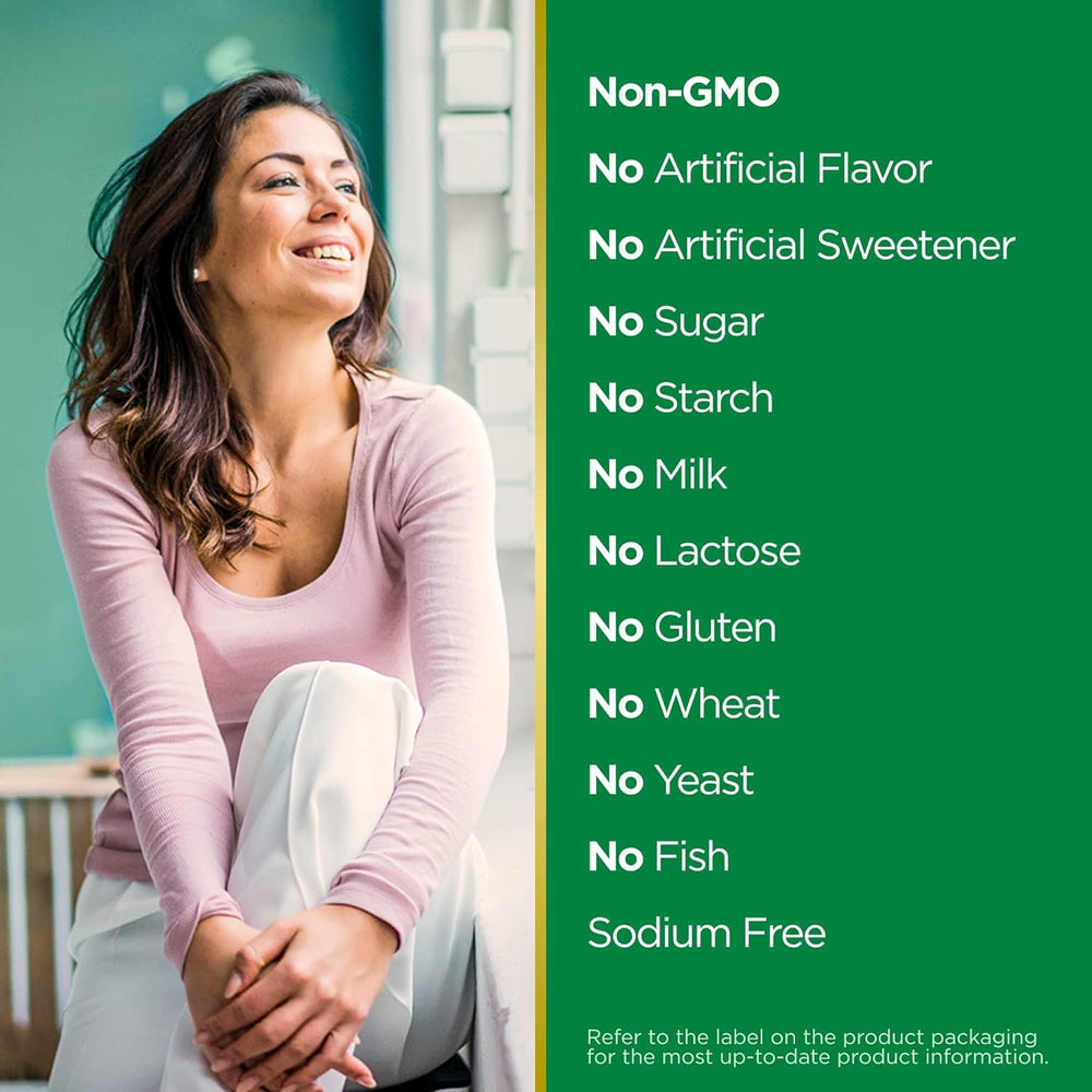 Nature's Bounty Biotin dose visual emphasizing easy daily intake