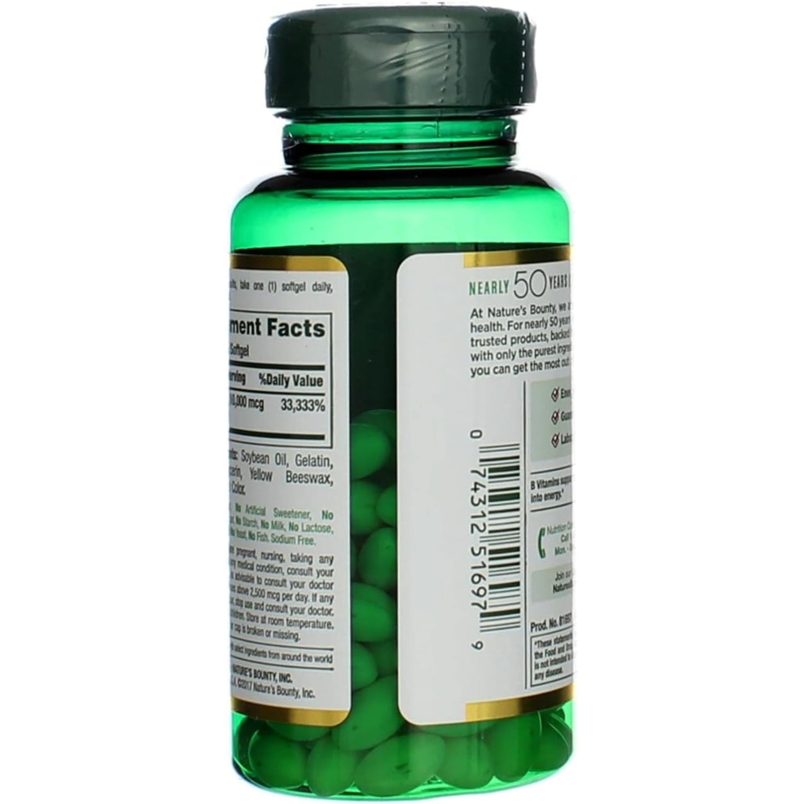 Nature's Bounty Biotin packaged collection highlighting convenience for busy lifestyles