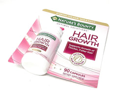 Nature's Bounty capsule on white background emphasizes daily use.
