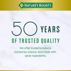 Nature's Bounty CoQ10 Plus L-Carnitine twin-pack display for daily routine