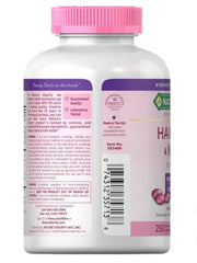 Nature's Bounty hair, skin & nails capsules in softgels for convenient daily use.