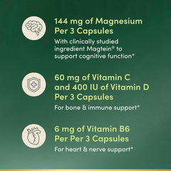 Nature's Bounty bottle with Vitamin C, D3 and B6 shown for immune and energy support.