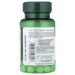 Nature's Bounty Melatonin bottle with cherry flavor for bedtime routine.
