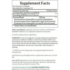 Nature's Bounty Probiotic GX 3-pack packaging for convenient daily use