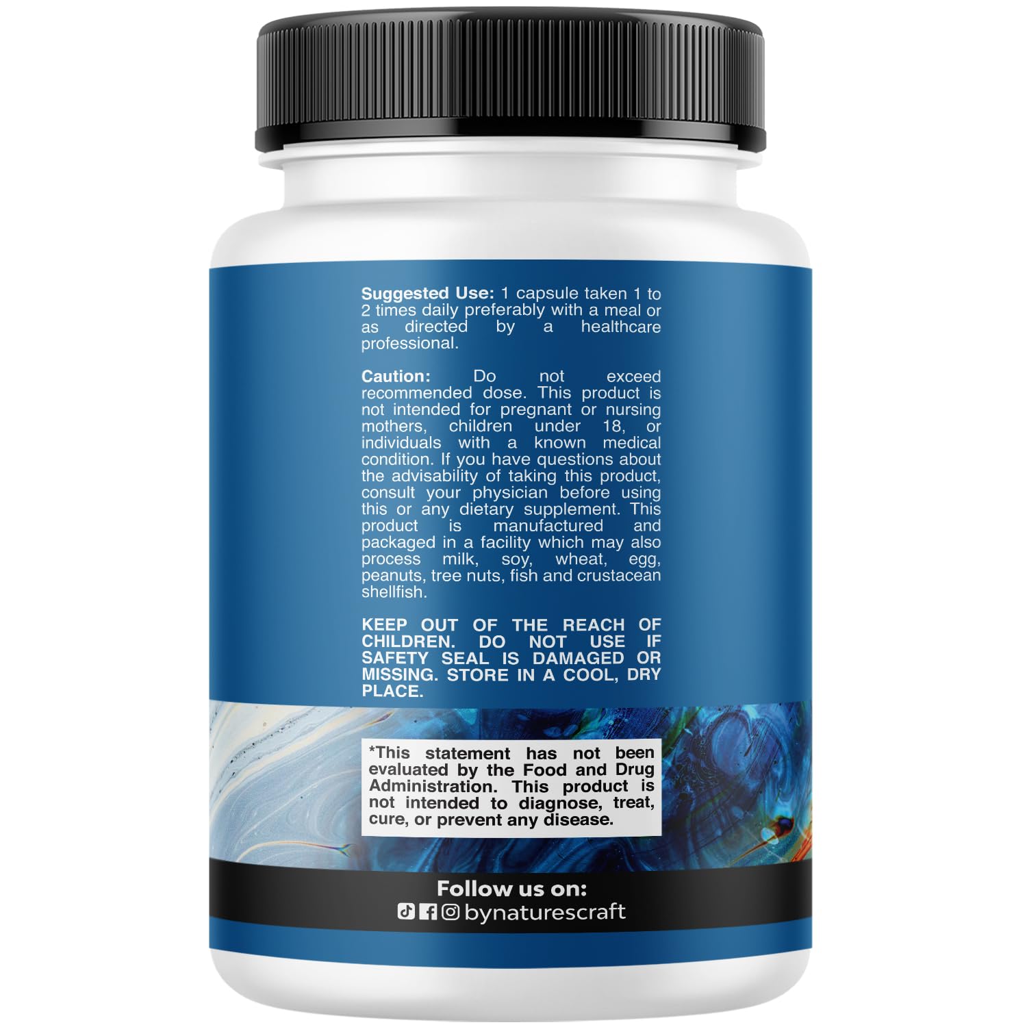 Nature's Craft Ashwagandha Roots capsules ready for mood support