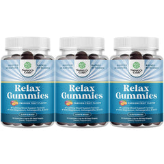 Natures Craft Calming Gummies bottle with ashwagandha promotes calm focus