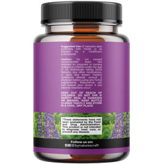 Natures Craft complete perimenopause capsules closeup highlighting form