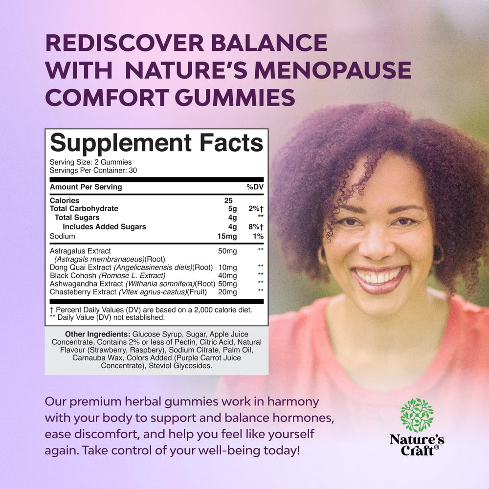 Natures Craft Delicious gummies closeup with soft texture and flavor