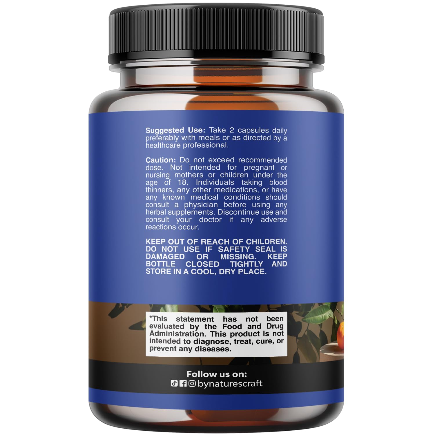 Nature's Craft capsules close-up for daily vein support