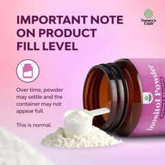 Nature's Craft Inositol powder added to smoothie