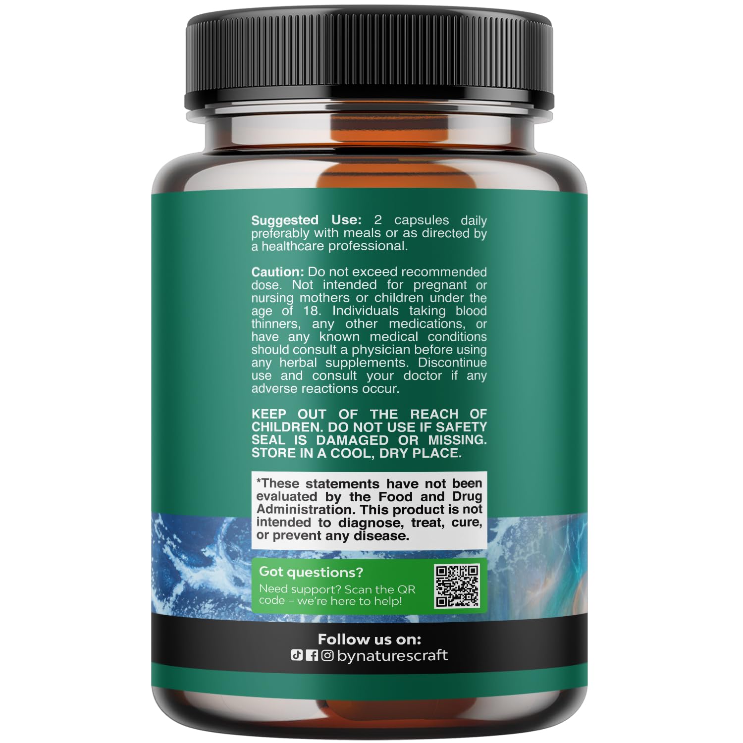 Nature's Craft capsules ready for daily use supporting gut microbiome balance
