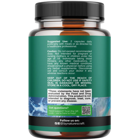 Nature's Craft capsules ready for daily use supporting gut microbiome balance