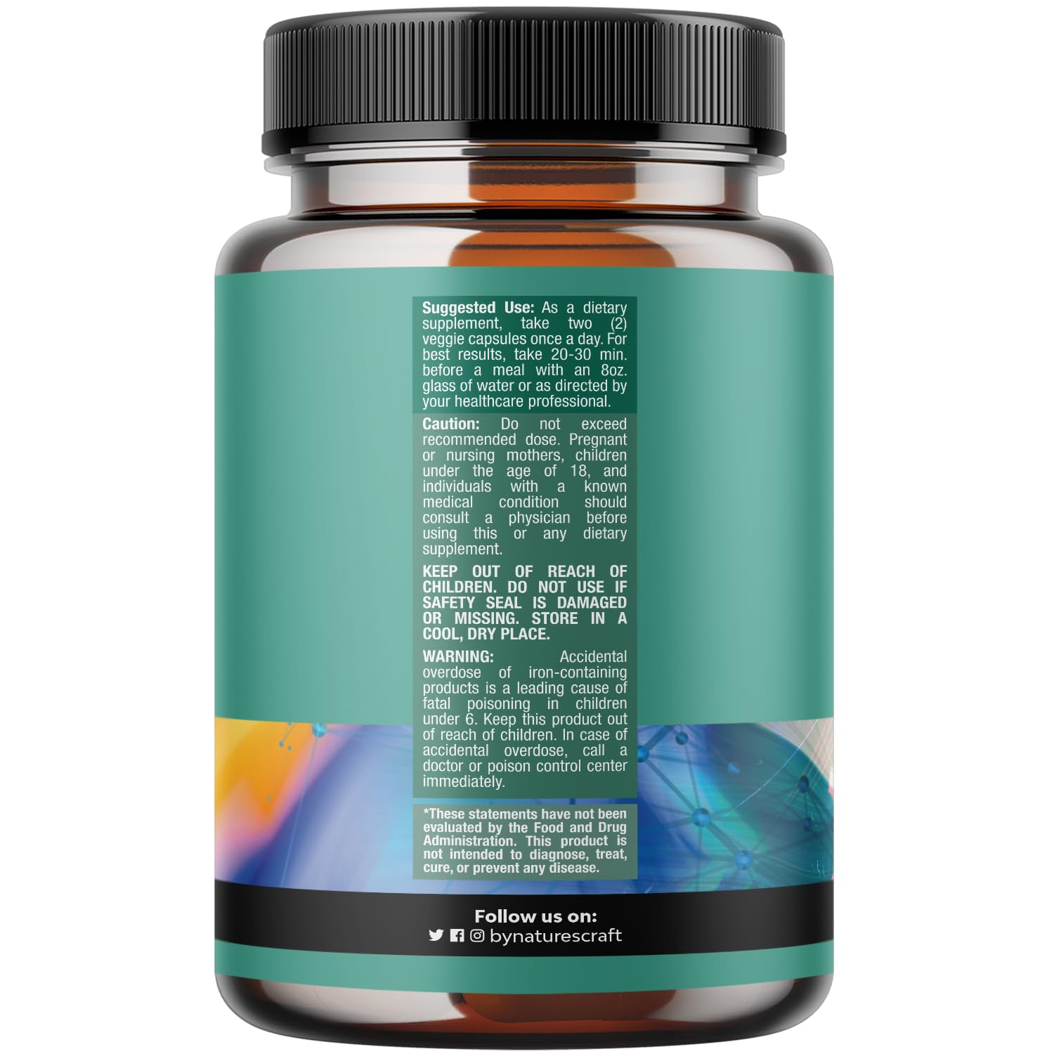 Natures Craft memory focus capsules closeup for daily mental sharpness.