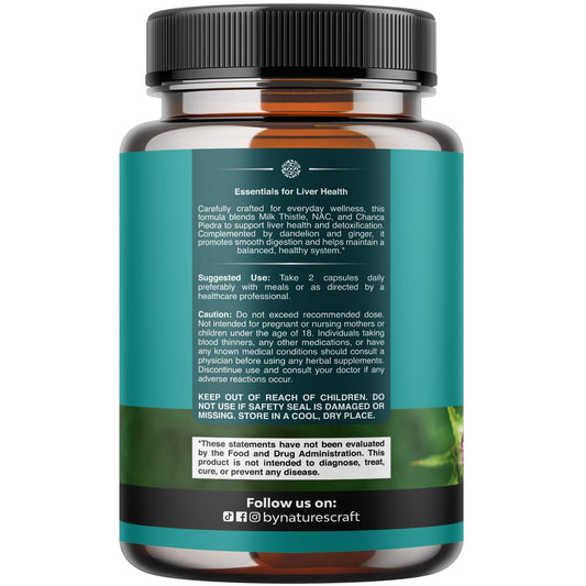 Nature’s Craft Milk Thistle herbal blend shows antioxidant support for the liver