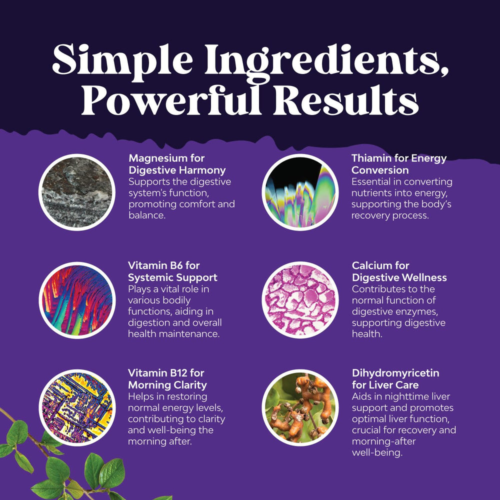 Natures Craft Nighttime Liver Detox night-use scene with glass of water