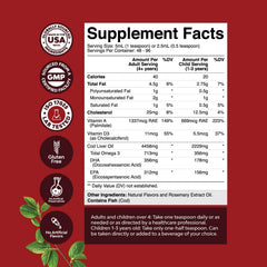 Natures Craft omega-3 EPA DHA close-up signaling heart and joint benefits.