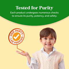 DHA supports visual wellness reminders on label for eye health.