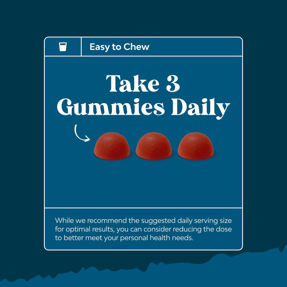 Real fruit and vegetable extracts enrich flavor and nutrition.
