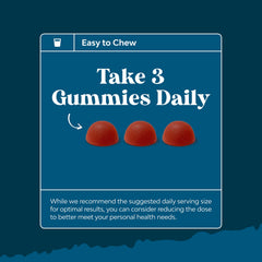 Real fruit and vegetable extracts enrich flavor and nutrition.
