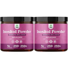 Nature's Craft Premium Inositol Powder bottle supports daily hormone balance